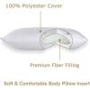 image:imageDOWNCOOL 1 Comforter Queen Size and 1 Body Pillow InsertDown Alternative Hotel Comforter with Corner Tabs