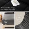 image:imageDOWNCOOL Full Size Comforter Sets 7Pcs Full Size Bedding Sets Dark Purple All Season Down Alternative Bedding Comforter Sets with Comforter Flat Sheet Fitted Sheet 2 Pillow Shams amp 2 PillowcasesBlackGrey