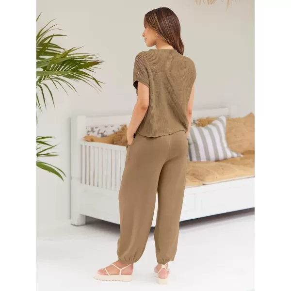LILLUSORY 2 Piece Knit Sets For Women Trendy Sweatsuit Sets