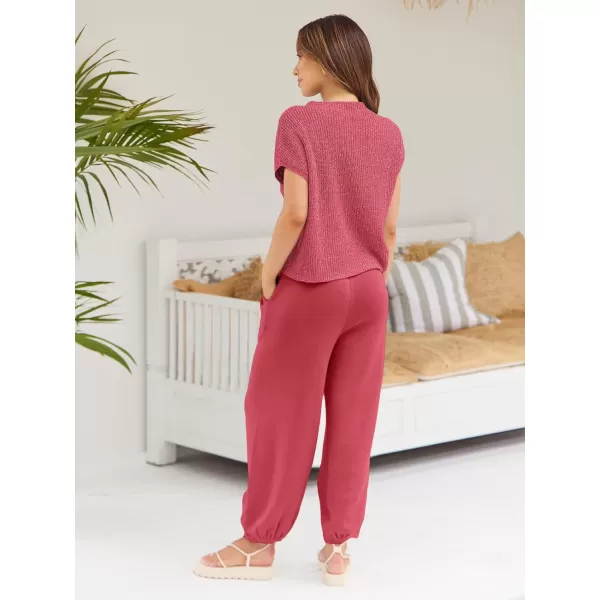 LILLUSORY 2 Piece Knit Sets For Women Trendy Sweatsuit Sets