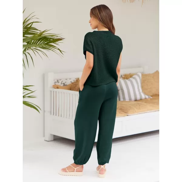 LILLUSORY 2 Piece Knit Sets For Women Trendy Sweatsuit Sets