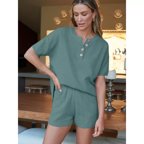 LILLUSORY Knit Matching Set Women's 2 Piece Outfits Lounge