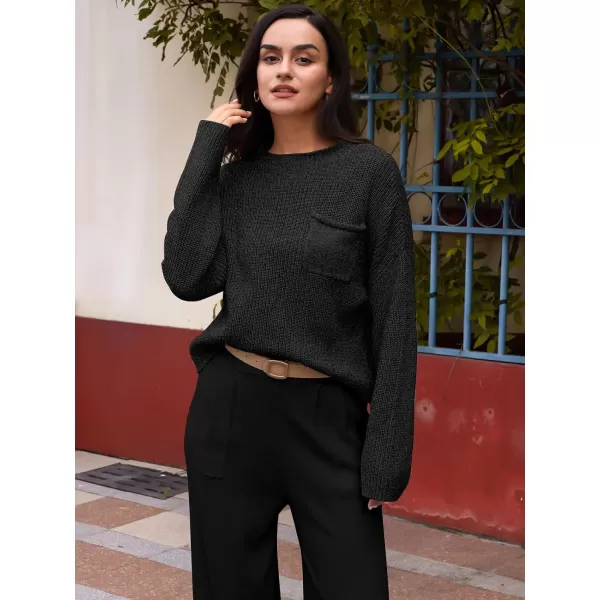 LILLUSORY 2 Piece Outfits For Women 2023 Fall Oversized Sweater Top And Pants Set