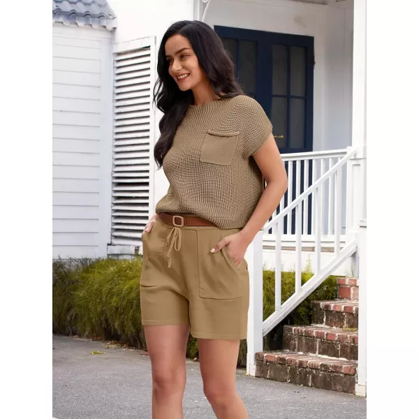 LILLUSORY Two 2 Piece Knit Matching Sets Women's Summer Set With Pockets