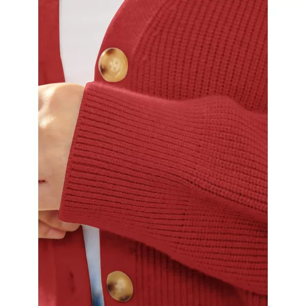 LILLUSORY Women's Cardigan 2023 Open Front Oversized Button Lightweight Sweaters V Neck Loose Cardigans Knit Outwear