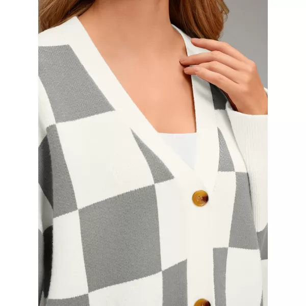 LILLUSORY Women's Cardigan 2023 Open Front Oversized Button Lightweight Sweaters V Neck Loose Cardigans Knit Outwear