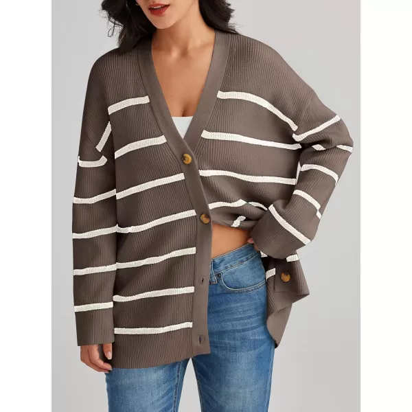LILLUSORY Women's Cardigan 2023 Open Front Oversized Button Lightweight Sweaters V Neck Loose Cardigans Knit Outwear