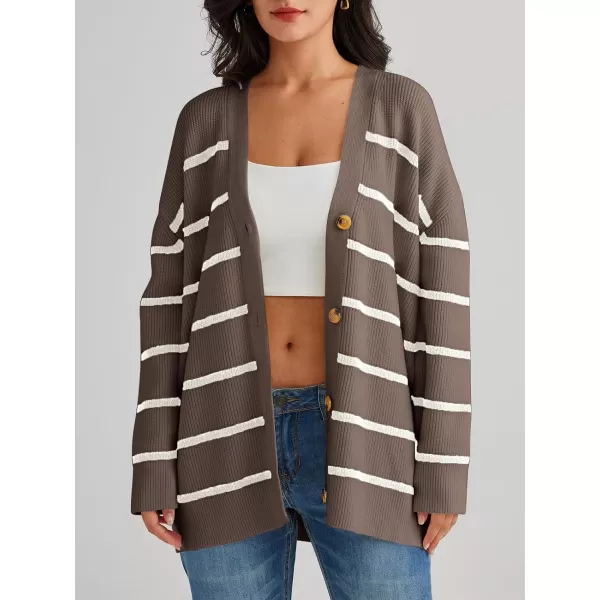 LILLUSORY Women's Cardigan 2023 Open Front Oversized Button Lightweight Sweaters V Neck Loose Cardigans Knit Outwear