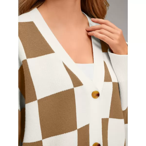 LILLUSORY Women's Cardigan 2023 Open Front Oversized Button Lightweight Sweaters V Neck Loose Cardigans Knit Outwear