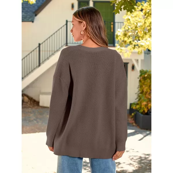 LILLUSORY Women's Cardigan 2023 Open Front Oversized Button Lightweight Sweaters V Neck Loose Cardigans Knit Outwear