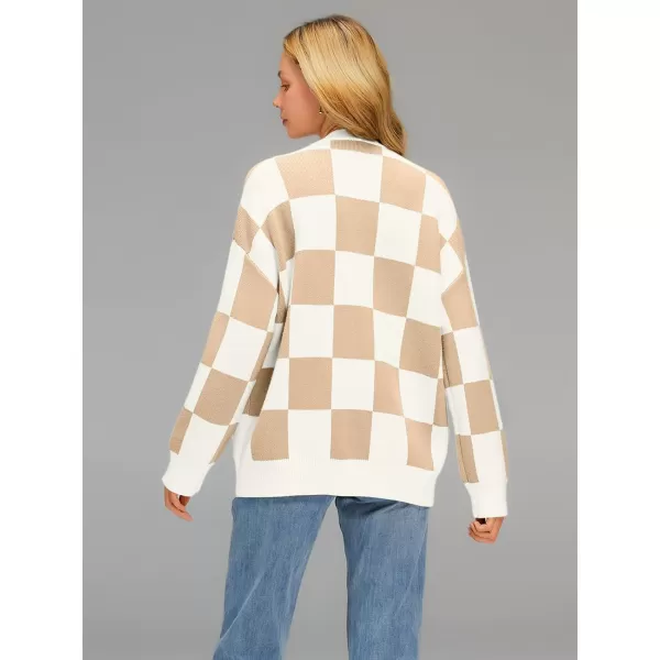 LILLUSORY Women's Cardigan 2023 Open Front Oversized Button Lightweight Sweaters V Neck Loose Cardigans Knit Outwear
