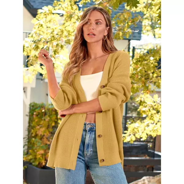 LILLUSORY Women's Cardigan 2023 Open Front Oversized Button Lightweight Sweaters V Neck Loose Cardigans Knit Outwear