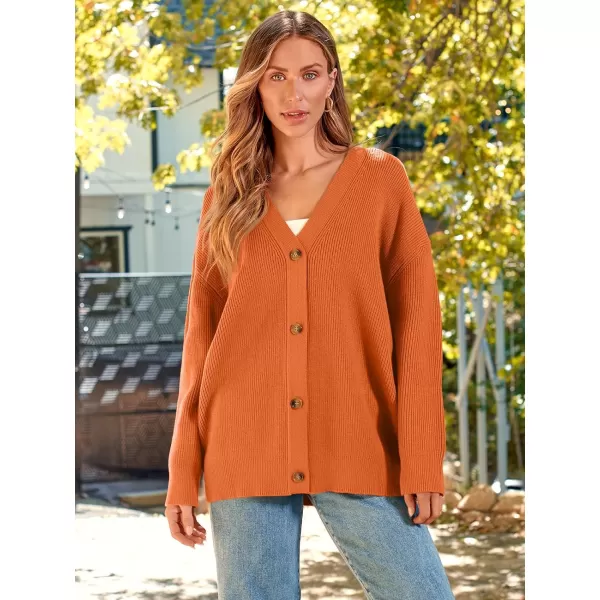 LILLUSORY Women's Cardigan 2023 Open Front Oversized Button Lightweight Sweaters V Neck Loose Cardigans Knit Outwear