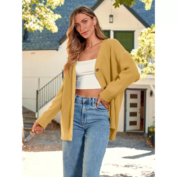LILLUSORY Women's Cardigan 2023 Open Front Oversized Button Lightweight Sweaters V Neck Loose Cardigans Knit Outwear