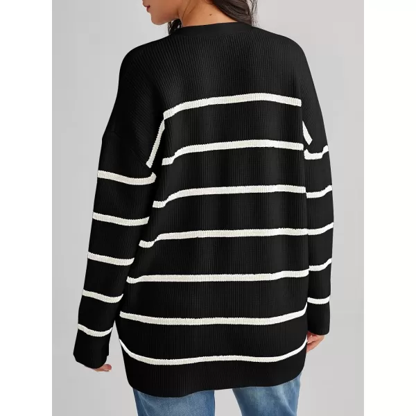 LILLUSORY Women's Cardigan 2023 Open Front Oversized Button Lightweight Sweaters V Neck Loose Cardigans Knit Outwear