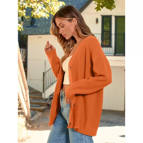 LILLUSORY Women's Cardigan 2023 Open Front Oversized Button Lightweight Sweaters V Neck Loose Cardigans Knit Outwear