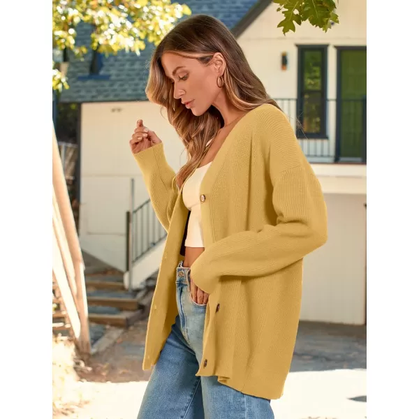 LILLUSORY Women's Cardigan 2023 Open Front Oversized Button Lightweight Sweaters V Neck Loose Cardigans Knit Outwear