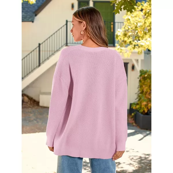 LILLUSORY Women's Cardigan 2023 Open Front Oversized Button Lightweight Sweaters V Neck Loose Cardigans Knit Outwear