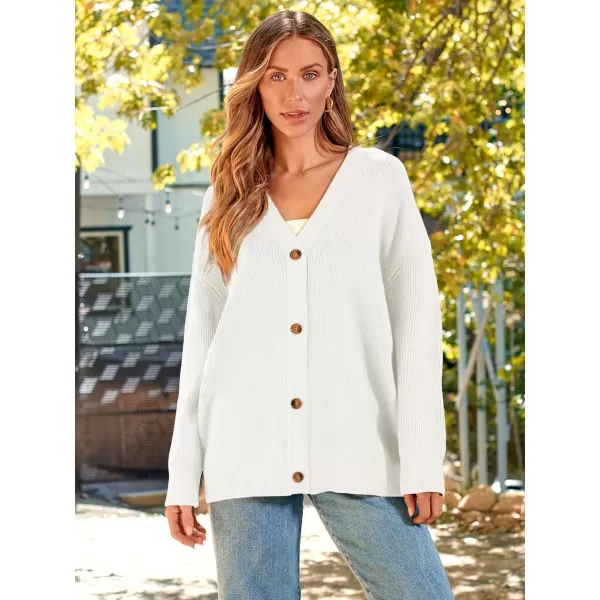 LILLUSORY Women's Cardigan 2023 Open Front Oversized Button Lightweight Sweaters V Neck Loose Cardigans Knit Outwear