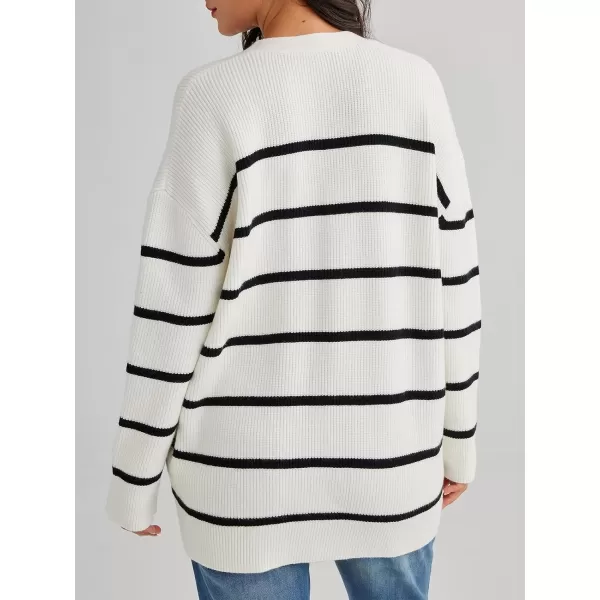 LILLUSORY Women's Cardigan 2023 Open Front Oversized Button Lightweight Sweaters V Neck Loose Cardigans Knit Outwear