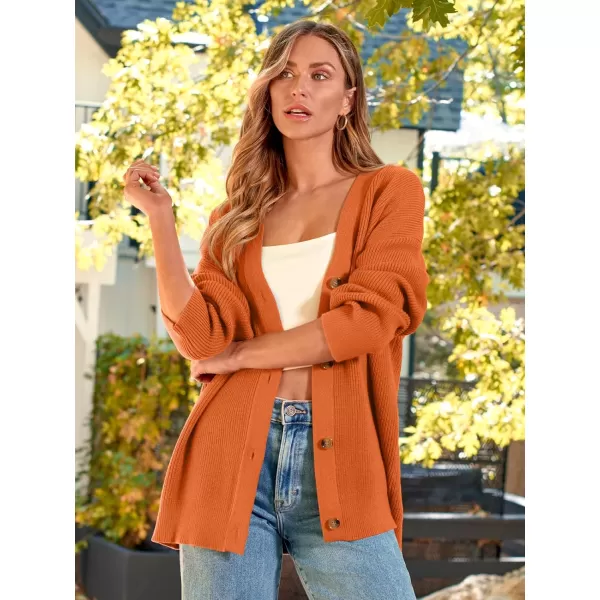 LILLUSORY Women's Cardigan 2023 Open Front Oversized Button Lightweight Sweaters V Neck Loose Cardigans Knit Outwear