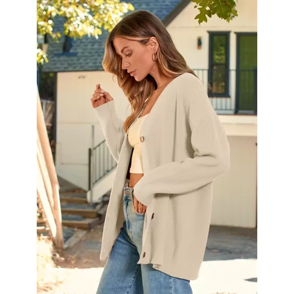 LILLUSORY Women's Cardigan 2023 Open Front Oversized Button Lightweight Sweaters V Neck Loose Cardigans Knit Outwear