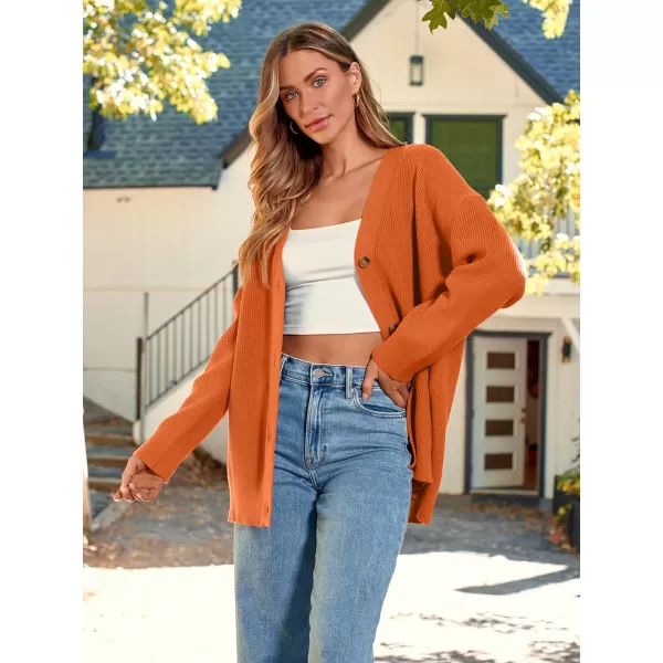 LILLUSORY Women's Cardigan 2023 Open Front Oversized Button Lightweight Sweaters V Neck Loose Cardigans Knit Outwear