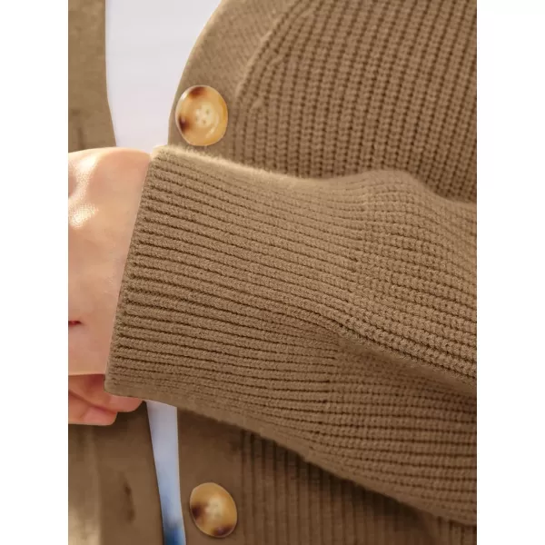 LILLUSORY Women's Cardigan 2023 Open Front Oversized Button Lightweight Sweaters V Neck Loose Cardigans Knit Outwear