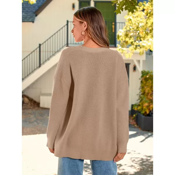 LILLUSORY Women's Cardigan 2023 Open Front Oversized Button Lightweight Sweaters V Neck Loose Cardigans Knit Outwear