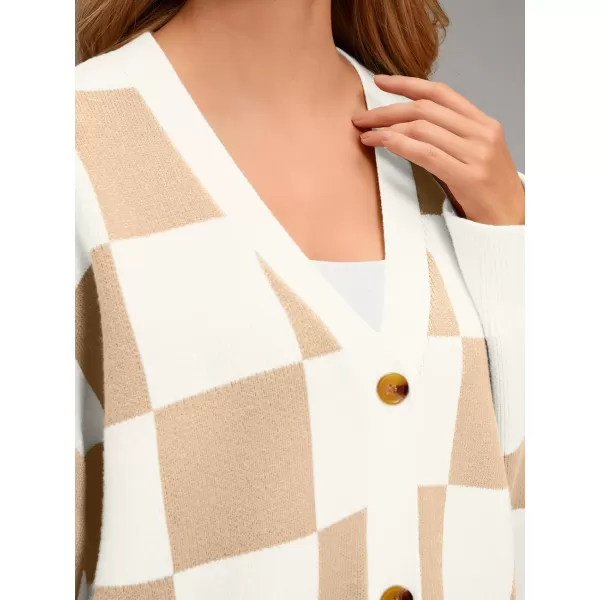 LILLUSORY Women's Cardigan 2023 Open Front Oversized Button Lightweight Sweaters V Neck Loose Cardigans Knit Outwear