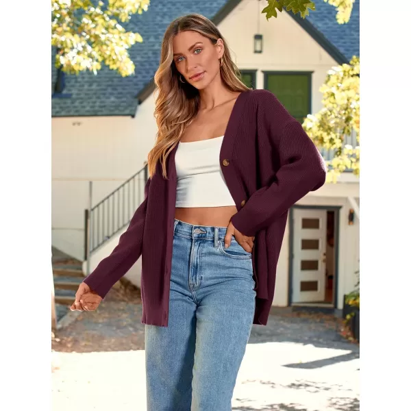 LILLUSORY Women's Cardigan 2023 Open Front Oversized Button Lightweight Sweaters V Neck Loose Cardigans Knit Outwear