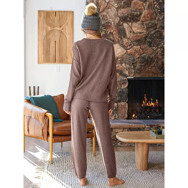 LILLUSORY Womens Cardigan Pants Sets 2 Piece Slouchy Loungewear Sweater Sets