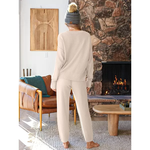 LILLUSORY Womens Cardigan Pants Sets 2 Piece Slouchy Loungewear Sweater Sets