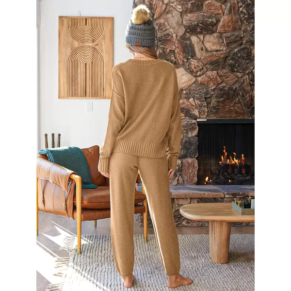 LILLUSORY Womens Cardigan Pants Sets 2 Piece Slouchy Loungewear Sweater Sets