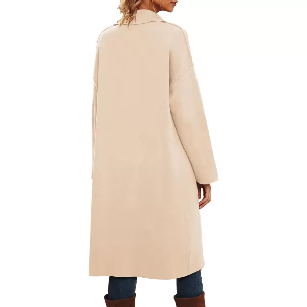 LILLUSORY Women's Long Knit Casual Cardigan Sweaters Oversized Dressy Jackets Fall Button Up Coatigan Winter Coats
