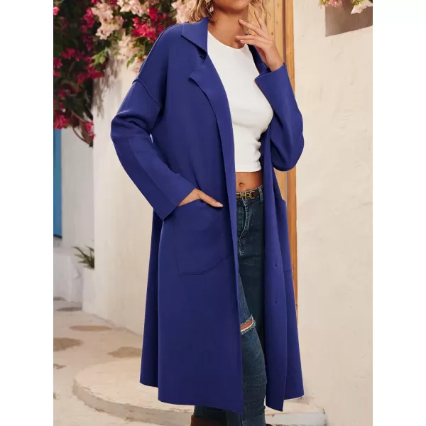 LILLUSORY Women's Long Knit Casual Cardigan Sweaters Oversized Dressy Jackets Fall Button Up Coatigan Winter Coats