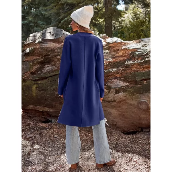 LILLUSORY Women's Long Knit Wool Cardigan Sweaters Oversized Fall Dressy Coatigan 2023 Winter Coat Casual Light Jackets