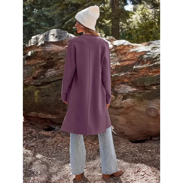 LILLUSORY Women's Long Knit Wool Cardigan Sweaters Oversized Fall Dressy Coatigan 2023 Winter Coat Casual Light Jackets