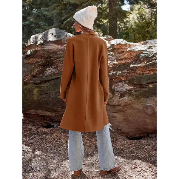 LILLUSORY Women's Long Knit Wool Cardigan Sweaters Oversized Fall Dressy Coatigan 2023 Winter Coat Casual Light Jackets