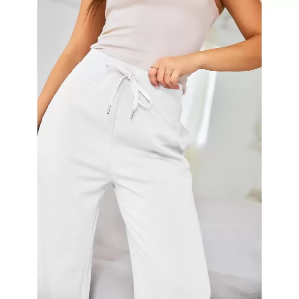 LILLUSORY Women's Wide Leg Sweatpants 2023 Fall Casual High Wasited Pants