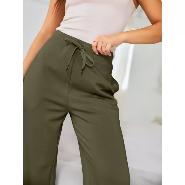 LILLUSORY Women's Wide Leg Sweatpants 2023 Fall Casual High Wasited Pants