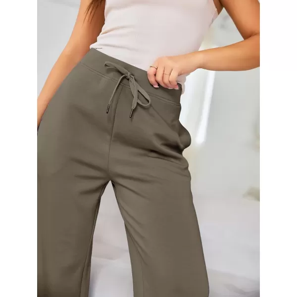 LILLUSORY Women's Wide Leg Sweatpants 2023 Fall Casual High Wasited Pants