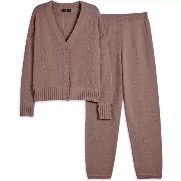 LILLUSORY Womens Cardigan Pants Sets 2 Piece Slouchy Loungewear Sweater Sets