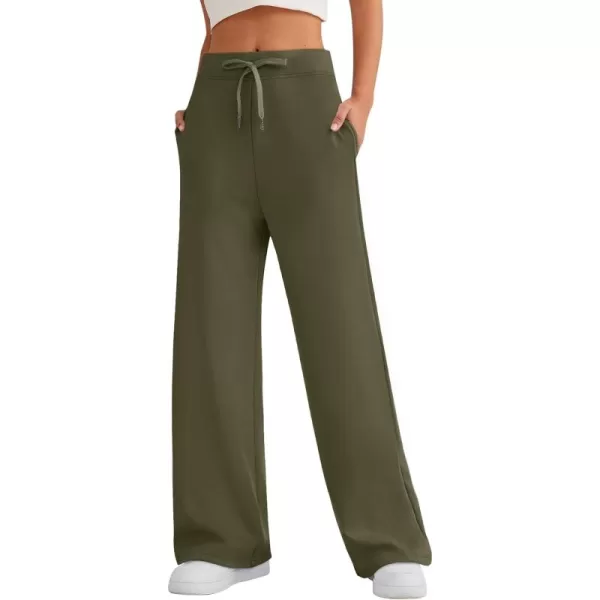 LILLUSORY Women's Wide Leg Sweatpants 2023 Fall Casual High Wasited Pants