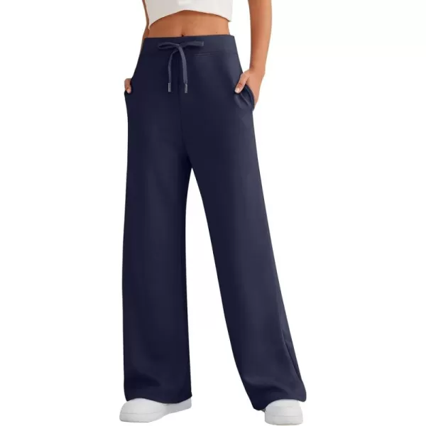LILLUSORY Women's Wide Leg Sweatpants 2023 Fall Casual High Wasited Pants