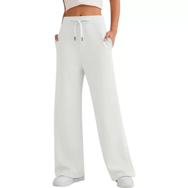LILLUSORY Women's Wide Leg Sweatpants 2023 Fall Casual High Wasited Pants