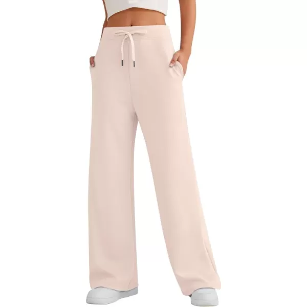 LILLUSORY Women's Wide Leg Sweatpants 2023 Fall Casual High Wasited Pants