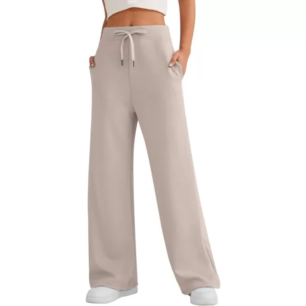 LILLUSORY Women's Wide Leg Sweatpants 2023 Fall Casual High Wasited Pants