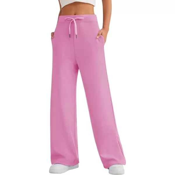 LILLUSORY Women's Wide Leg Sweatpants 2023 Fall Casual High Wasited Pants