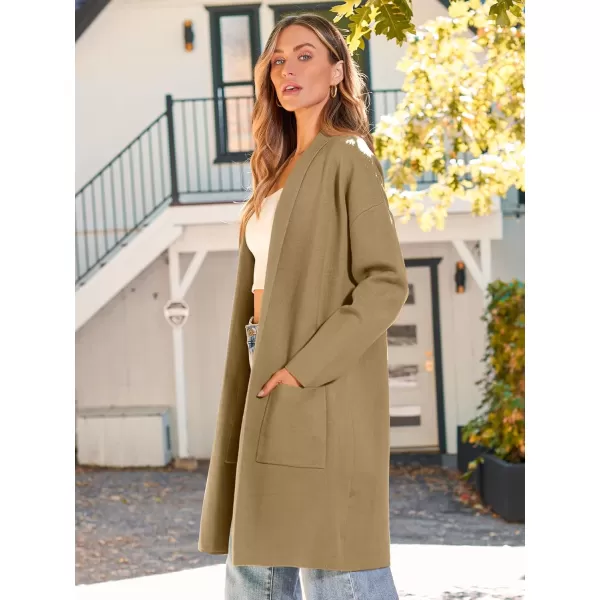 LILLUSORY Womens Oversized Long Cardigan Sweaters 2023 Fall Trendy Coatigan Lightweight Jackets Knit Winter CoatLightcamel